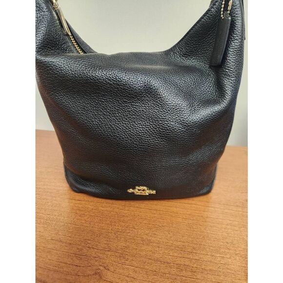 Coach Abby Duffle Bag, Black F31507 with 2 removable straps (PF) - Picture 2 of 16